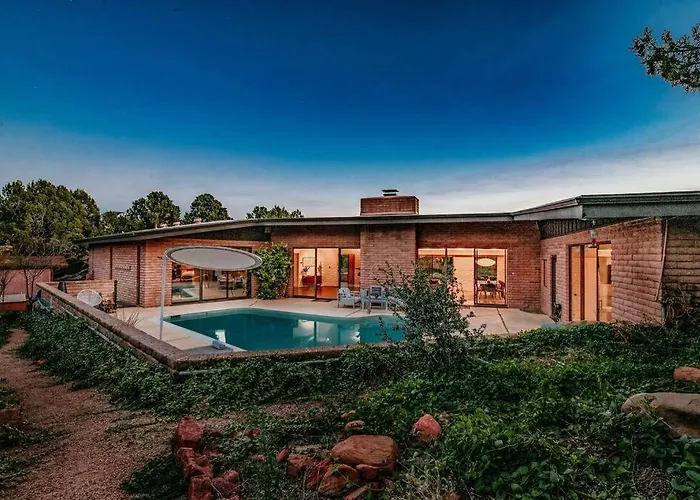 Jacuzzi, Walk To Trails, Stunning Views, Mid-century Modern,pool Sedona